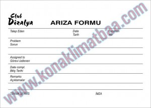 ARIZA FORMU