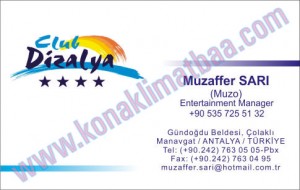 kartvizit dizalya